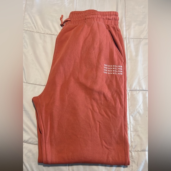 Balance Athletica Pants - Balance/Vitality- Affirmation Pants - Red - XXL